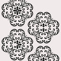 #1010R Hampton Medallion Repeat Stencil