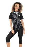 1980s Gangster Printed T-Shirt - thefancydress.co.uk