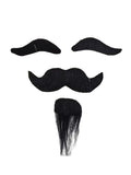 2PCS Mustache, Beard, and Eyebrow Set - thefancydress.co.uk