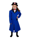 3 Piece Girls Victorian Nanny Dress Up Costume Set - thefancydress.co.uk
