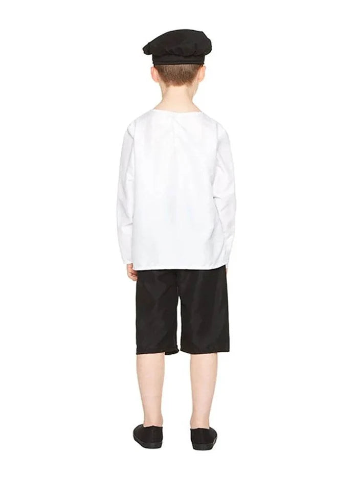 4PC Poor Boy Costume Set - thefancydress.co.uk