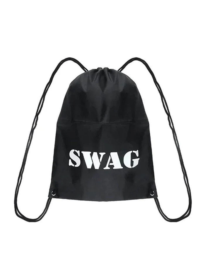 5 Pcs Burglar Gangster Grandma Costume Set - thefancydress.co.uk