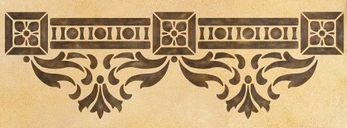 #533 Deco Art Style Stencil