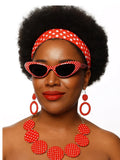 5Pc Women's Sexy 50s Party Accessories Set