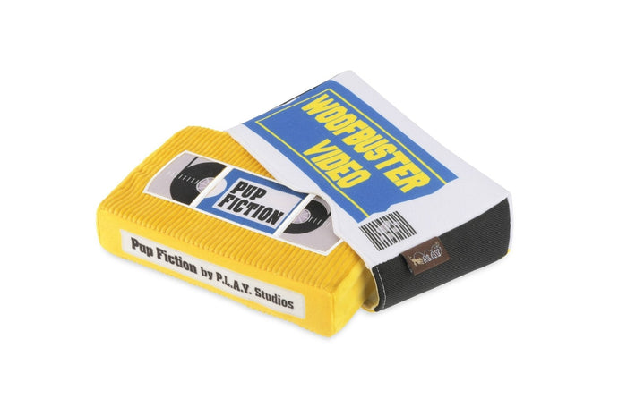 90s Classic Woofbuster Video Tape Dog Toy