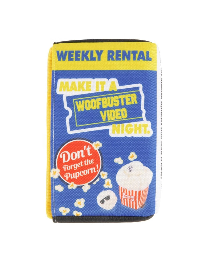 90s Classic Woofbuster Video Tape Dog Toy