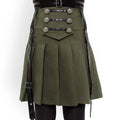 Academy Pleated Black Strap Mini Skirt high-waist faux-leather harness straps, silver buttons, and adjustable suspenders; dark-academia/punk style, plus size 3XL