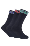 Active Star Hike Socks 3 Pack in Jet Black