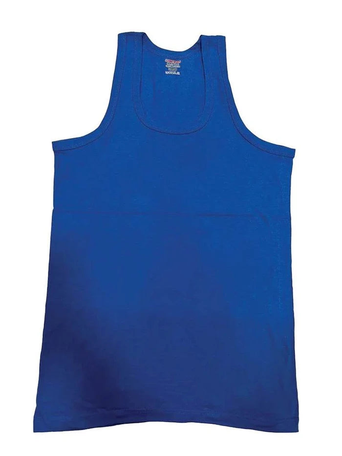 Active Star Men's Jersey Vest - thefancydress.co.uk