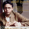 ADOLF BUSCH Compositions from Marlboro Music (1961-1982) - PACM115 - CD