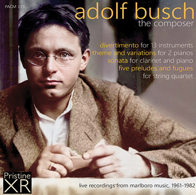 ADOLF BUSCH Compositions from Marlboro Music (1961-1982) - PACM115 - CD