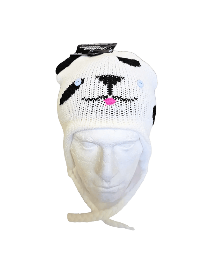 Adult Animal Face Knitted Winter Hats - thefancydress.co.uk