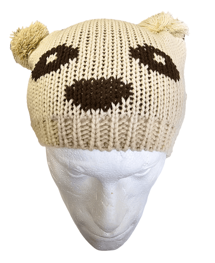 Adult Animal Face Winter Hat - thefancydress.co.uk