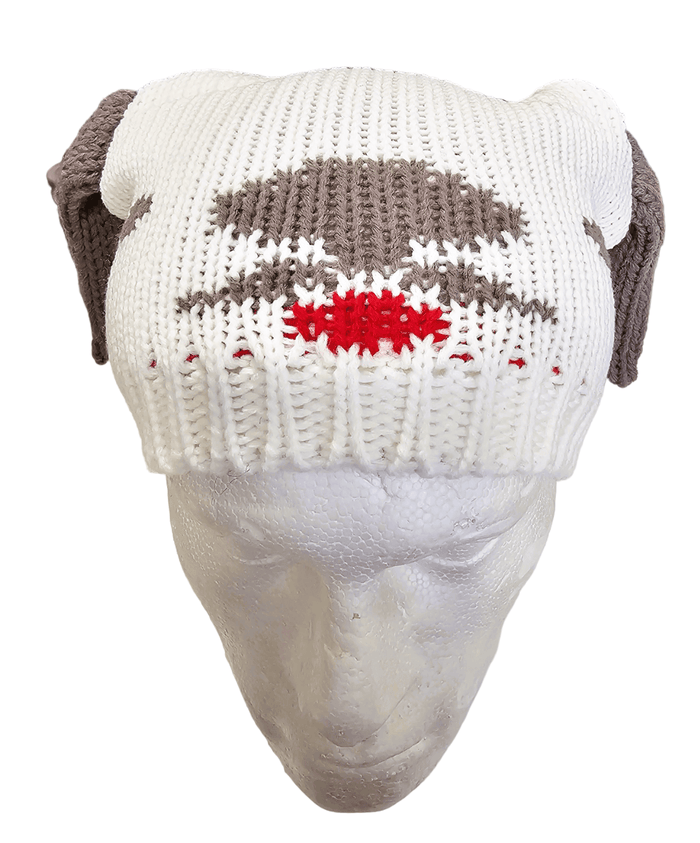 Adult Animal Face Winter Hat - thefancydress.co.uk