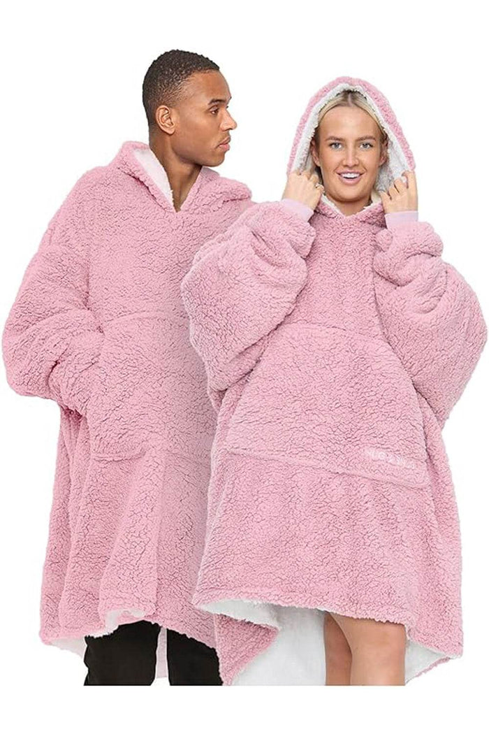 Adult Hoodie Blanket Teddy Fabric - thefancydress.co.uk