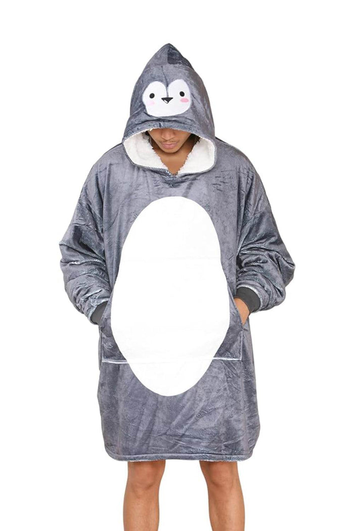 Charcoal Penguin / One Size