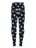 Adult Skull Printed Leggings - thefancydress.co.uk