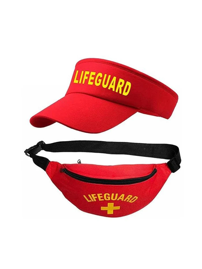 Adults Lifeguard Accessories Set - thefancydress.co.uk