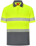 AIW Unisex Cooldry Segmented Taped Polo