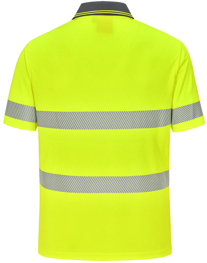 AIW Unisex Cooldry Segmented Taped Polo