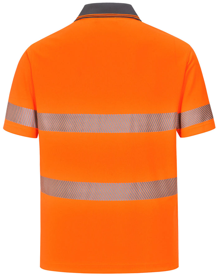AIW Unisex Cooldry Segmented Taped Polo