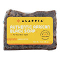 Alaffia African Black Soap – Unscented (3 oz Fair Trade)