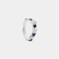 Alba Sapphire Moissanite Argenti Ring