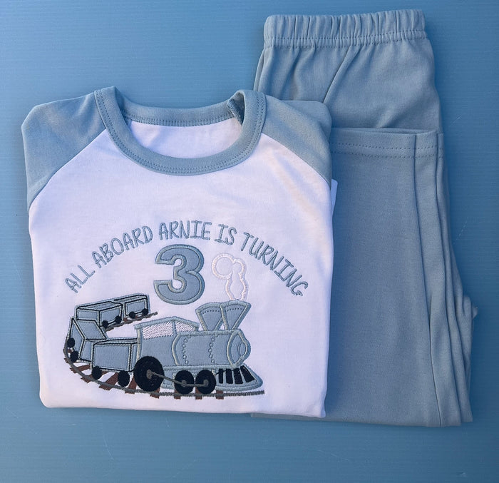 All aboard Birthday Design