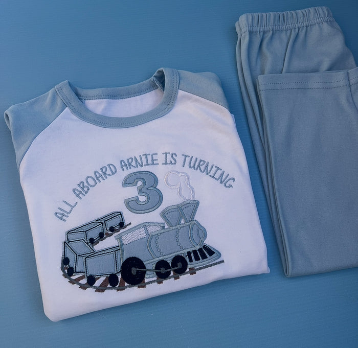 All aboard Birthday Design