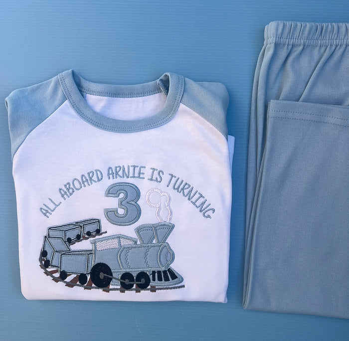 All aboard Birthday Design
