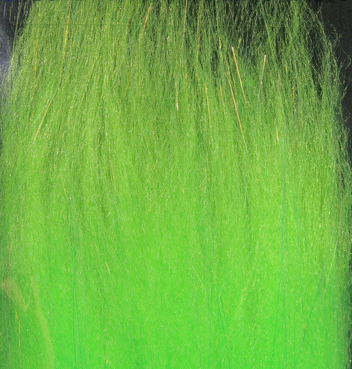 Angel Silk Hareline Dubbin CHARTREUSE Fly Tying Rivers and Glen Trading Co