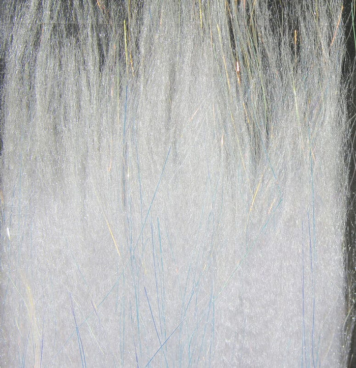 Angel Silk Hareline Dubbin WHITE Fly Tying Rivers and Glen Trading Co