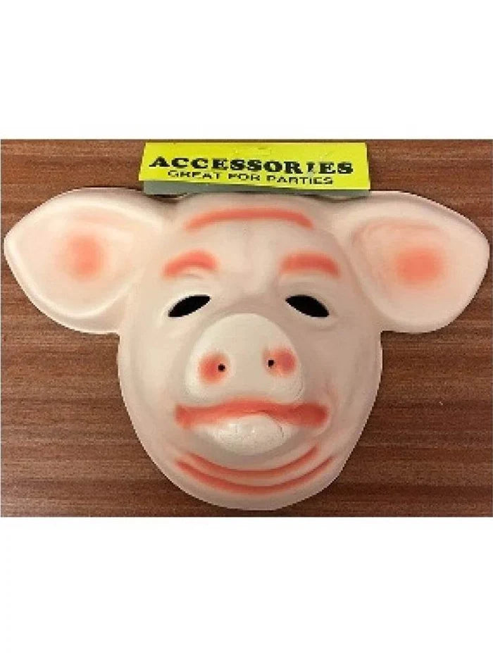 Animal Pig Style Face Wear Mask - thefancydress.co.uk