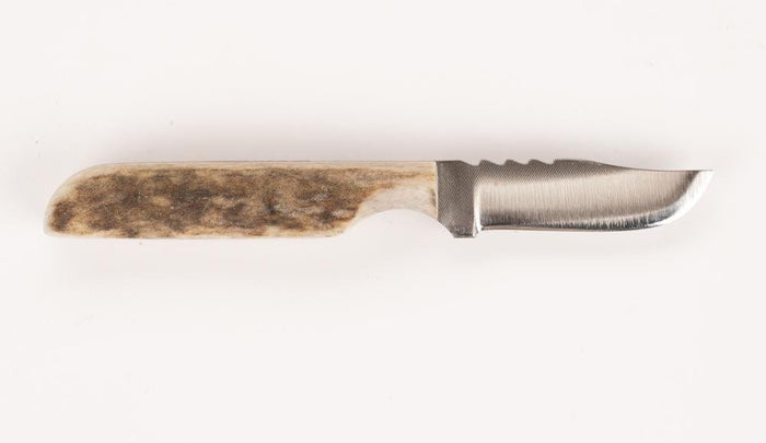 Anza Mini-Full Elk Knife (7) Anza Knives Knives Rivers and Glen Trading Co