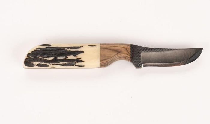 Anza WK3R-Walnut-LJ Bone Knife (149W) Anza Knives Knives Rivers and Glen Trading Co