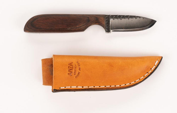 Anza WK6R-Diamondback Walnut Knife Anza Knives Knives Rivers and Glen Trading Co