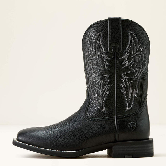 Ariat Men's Western Big Rig Wide Square Toe Boot in Black (Available in EE Width)