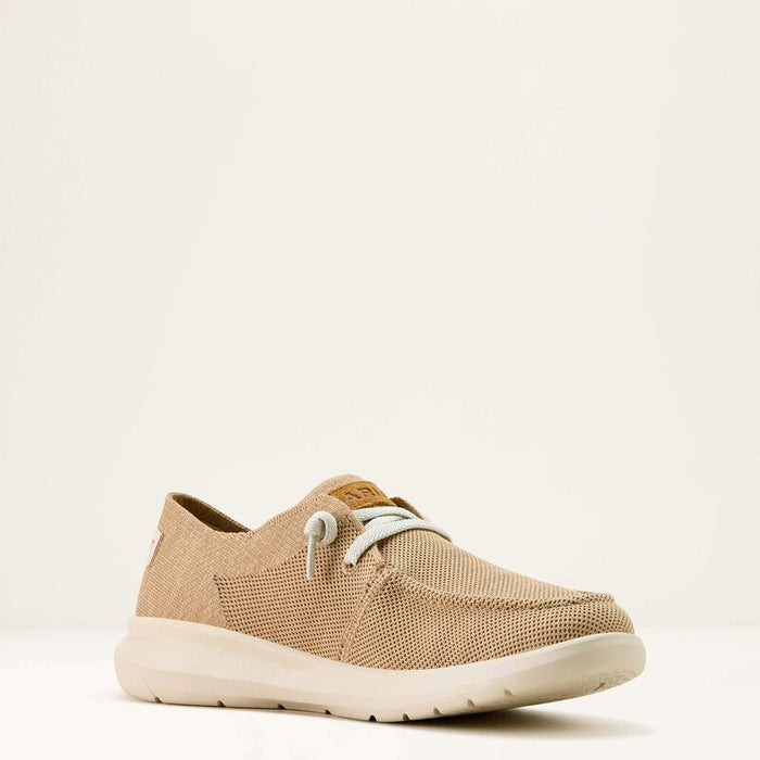 Ariat Women's Hilo Casual Shoe in Heathered Tan Knit