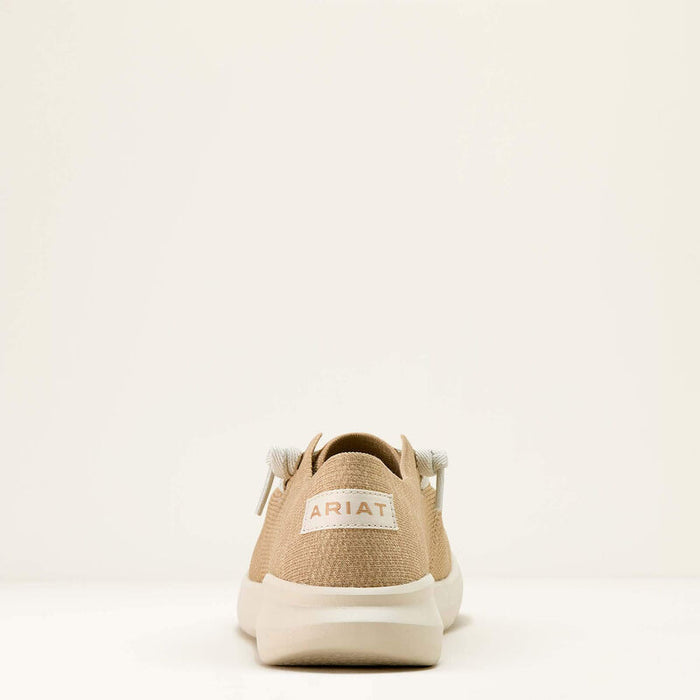 Ariat Women's Hilo Casual Shoe in Heathered Tan Knit