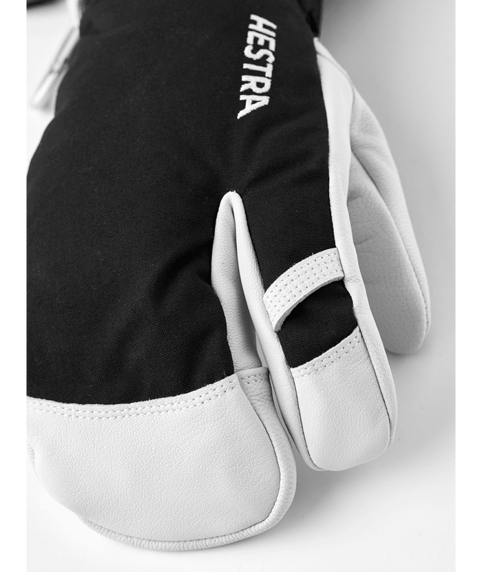Army Leather Heli Ski 3-Finger Glove