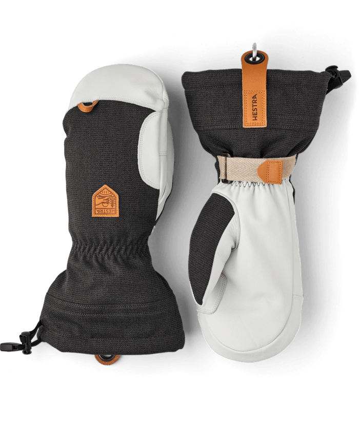 Army Leather Patrol Gauntlet Mitt