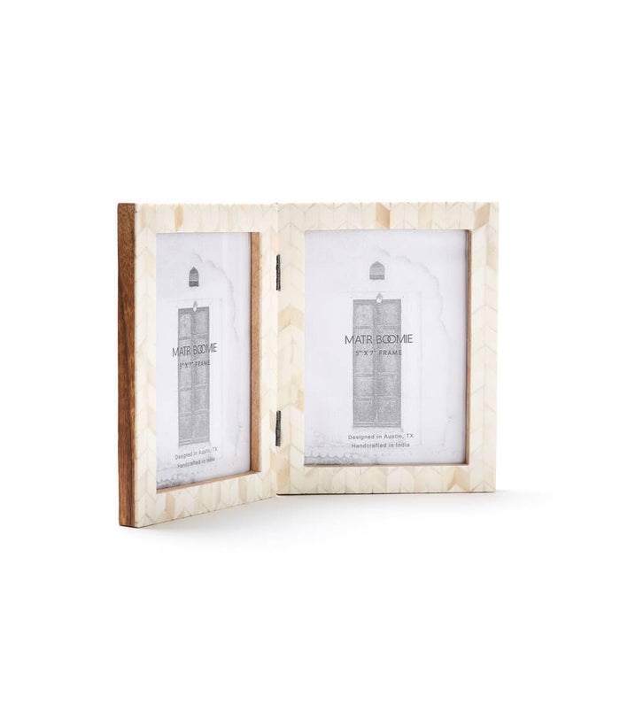 Artemis Double 5" x 7" Picture Frame