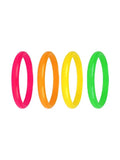 Assorted Neon Bangles - thefancydress.co.uk
