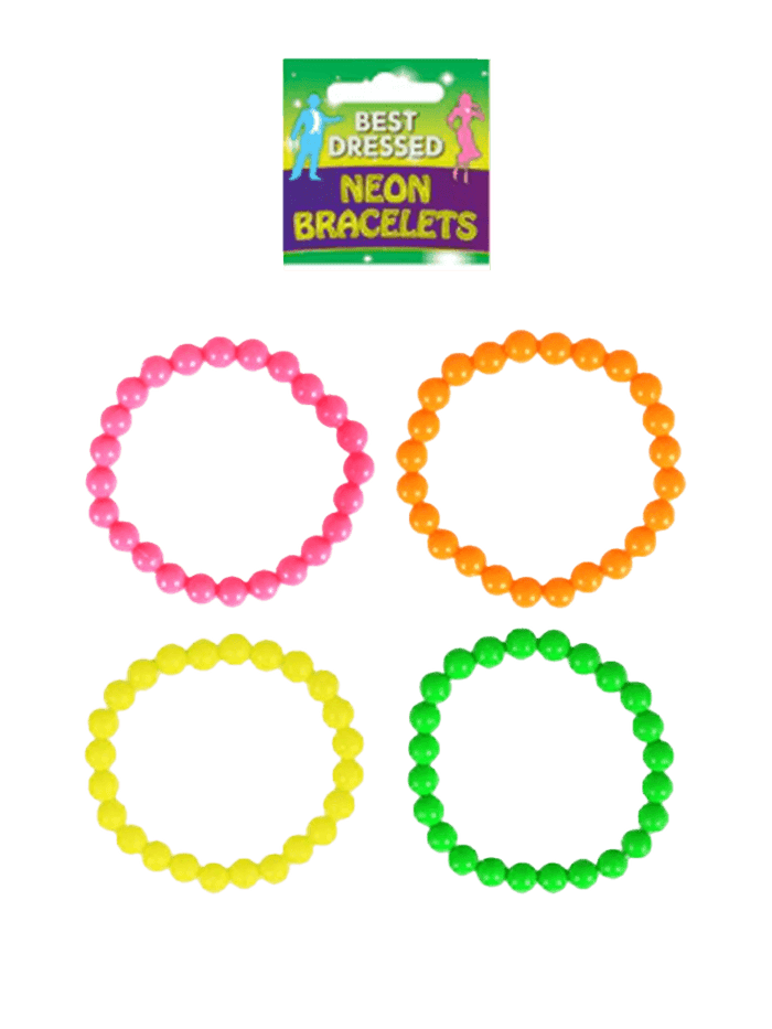 Assorted Neon Bracelets (20cm)