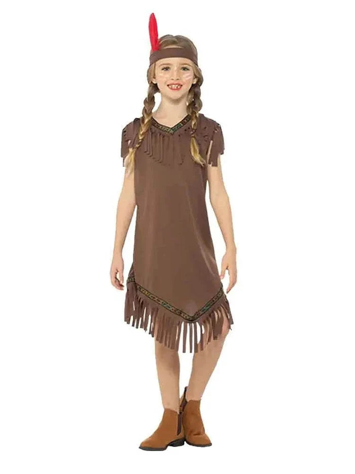 Authentic Western Indian Girl Costume - thefancydress.co.uk