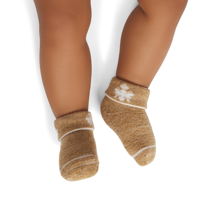 Baby Merino Wool Blend Calf Sock 4-Pack (0-6 Months)