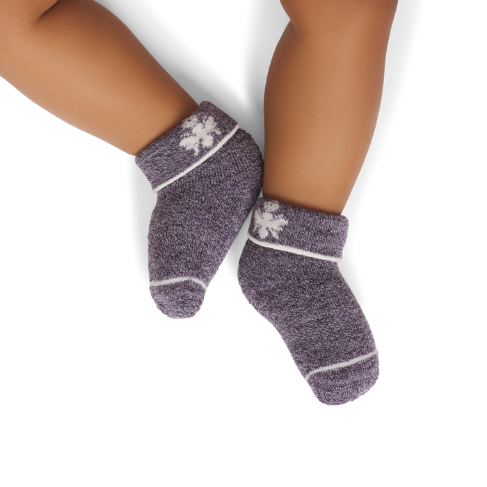 Baby Merino Wool Blend Calf Sock 4-Pack (0-6 Months)