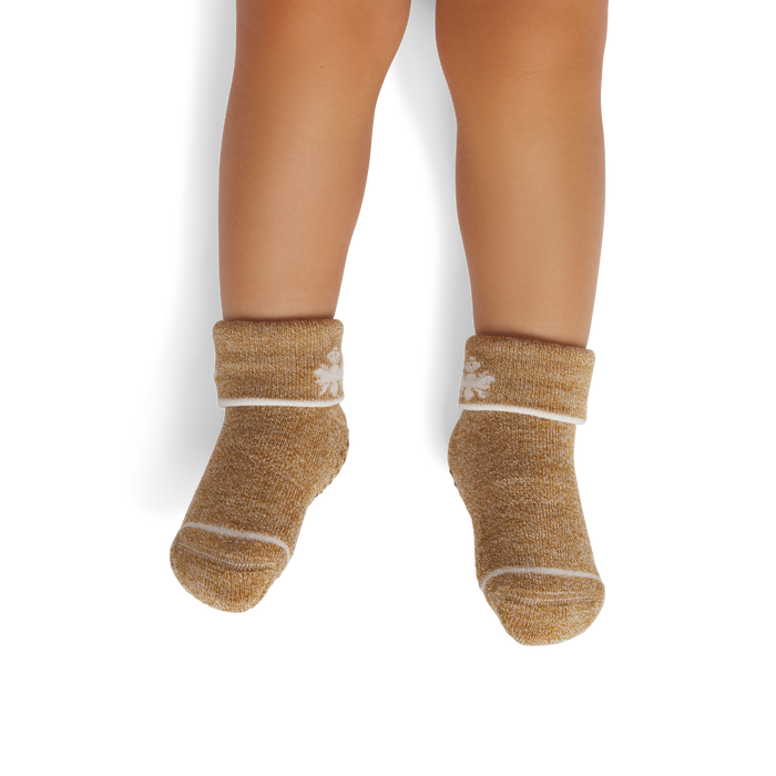 Baby Merino Wool Blend Gripper Calf Sock 8-Pack (6-12 Months)