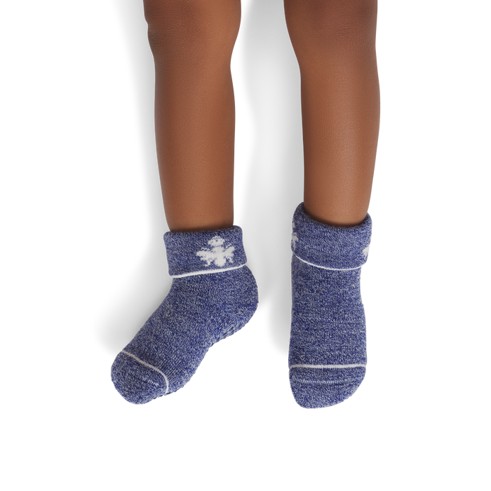 Baby Merino Wool Blend Gripper Calf Sock 8-Pack (6-12 Months)
