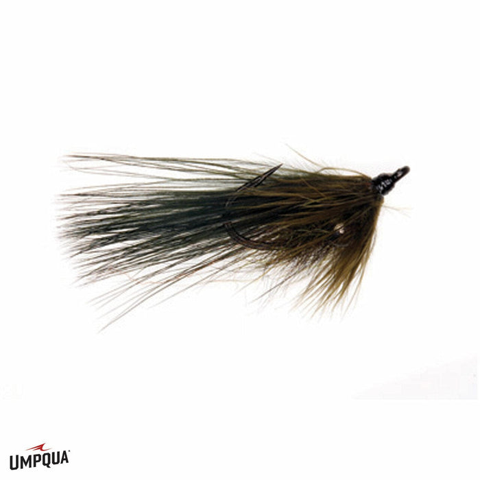 BACKSTABBER BLACK LEECH Umpqua 6 Flies Rivers and Glen Trading Co